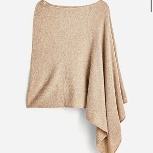 NWT J.Crew Cashmere Poncho